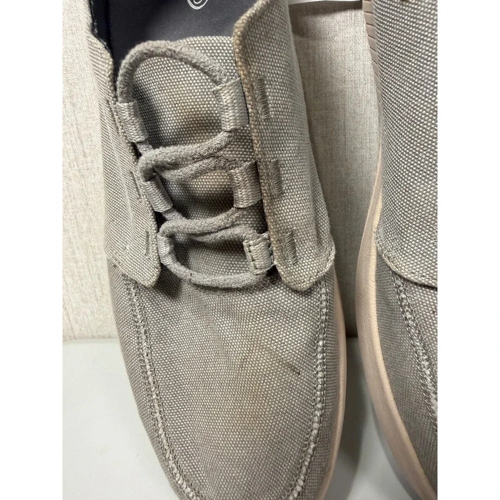 Chaco Mens Paonia‎ Low Grey Canvas Casual Sneakers JCH108017 Size 12